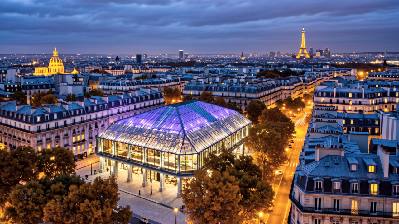 Autumnal Paris: A Stroll Through Saint-Lazare's Charm