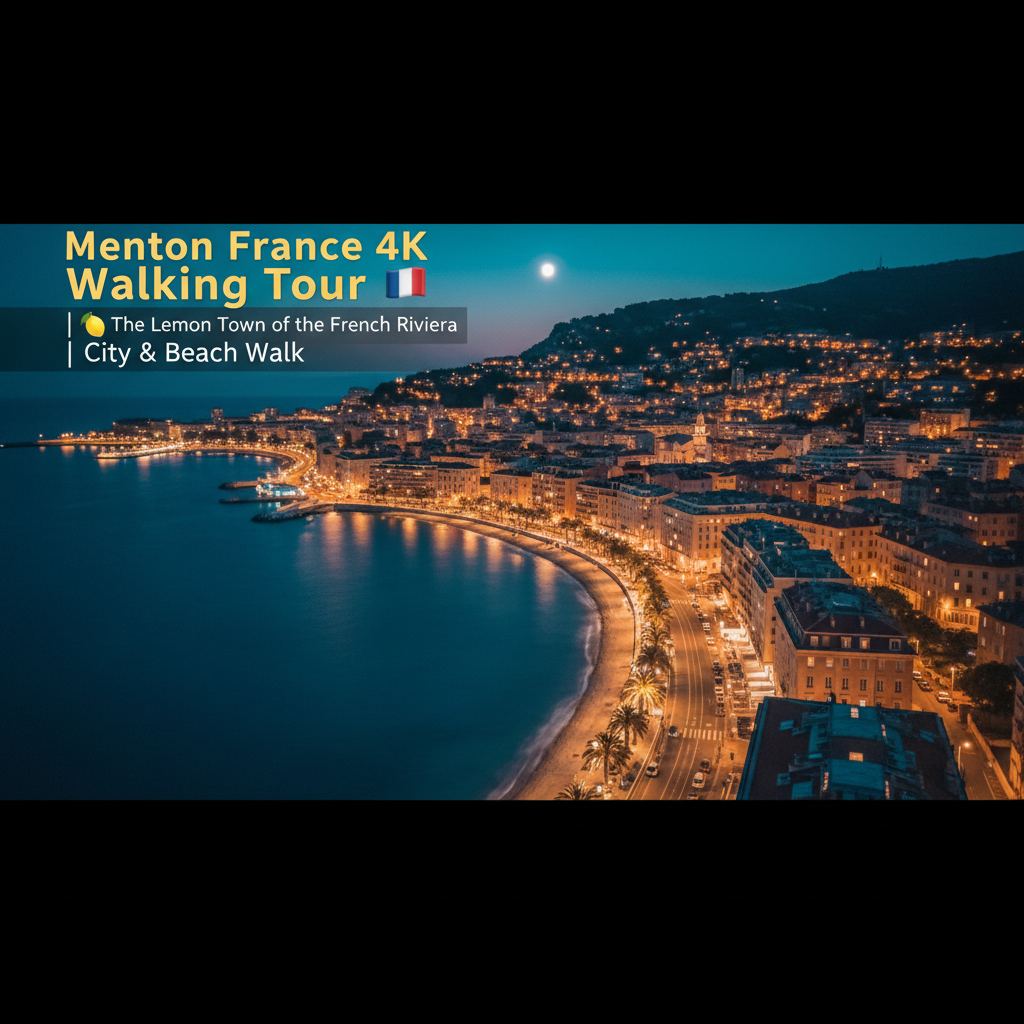 Menton: A Cinematic Journey Through the Pearl of France
