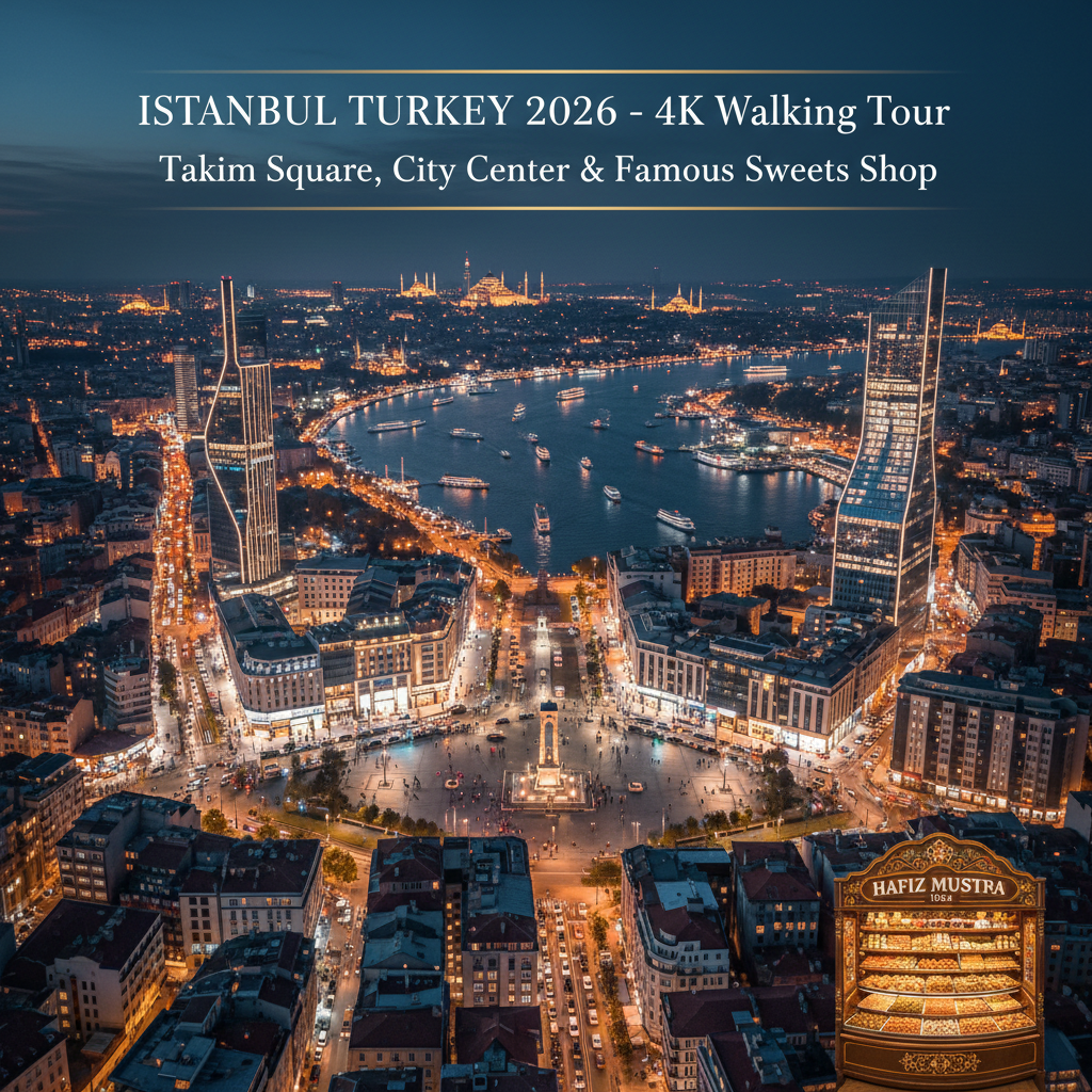 Istanbul: A Cinematic Journey Through the Heart of Taksim Square