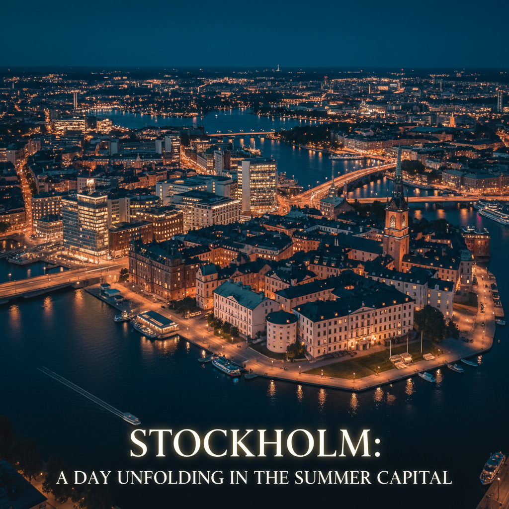 Stockholm: A Day Unfolding in the Summer Capital