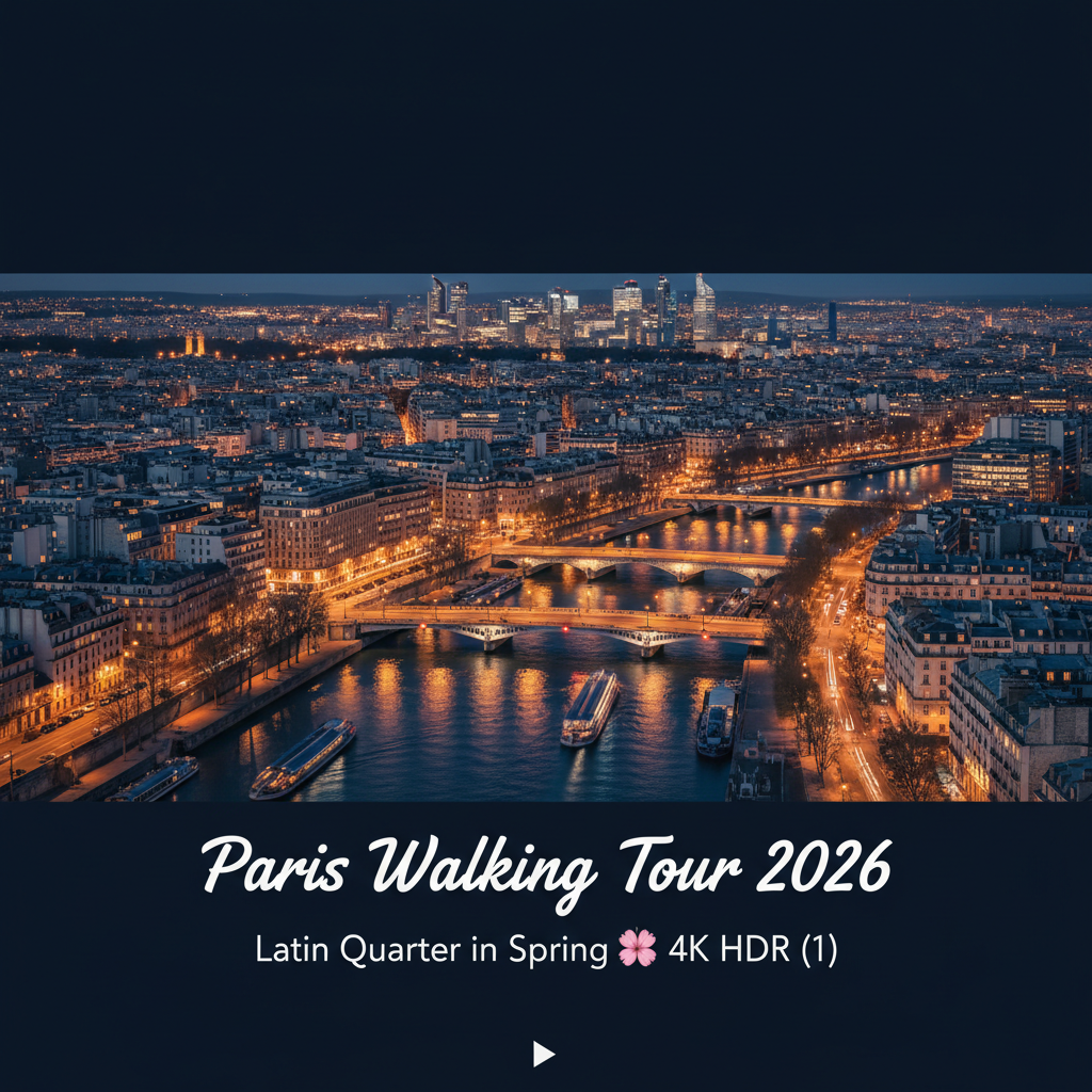 Echoes of the Latin Quarter: A Parisian Spring Afternoon