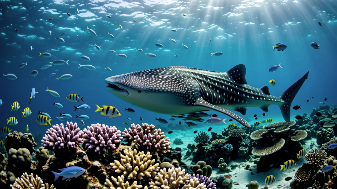 Giants of the Depths: Qatar's Mysterious Whale Shark Gathering