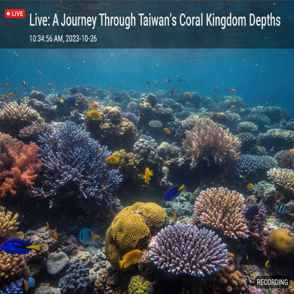 Live: A Journey Through Taiwan's Coral Kingdom Depths
