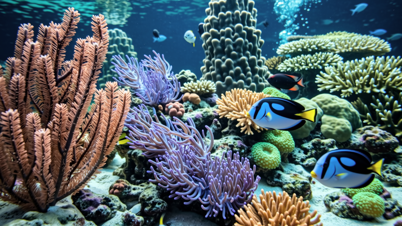 Live: A Tranquil Aquarium Journey with Guppies and Mollies