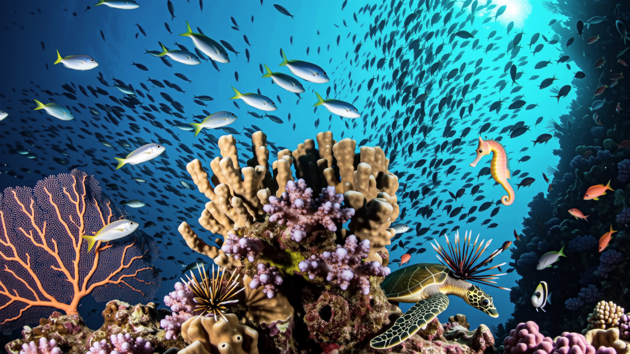 Coral Triangle: An Underwater Symphony of Life
