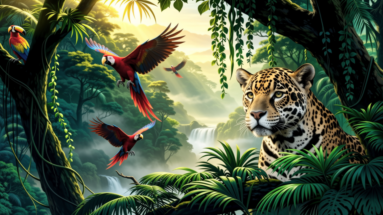 Amazon's Apex Predators: Masters of the Jungle's Fiercest Ecosystem