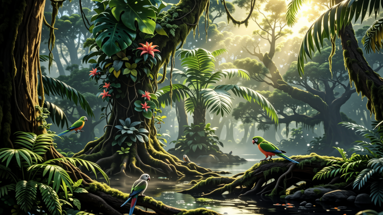 Daintree's Ancient Secrets: Wildlife Thriving in a Timeless Rainforest