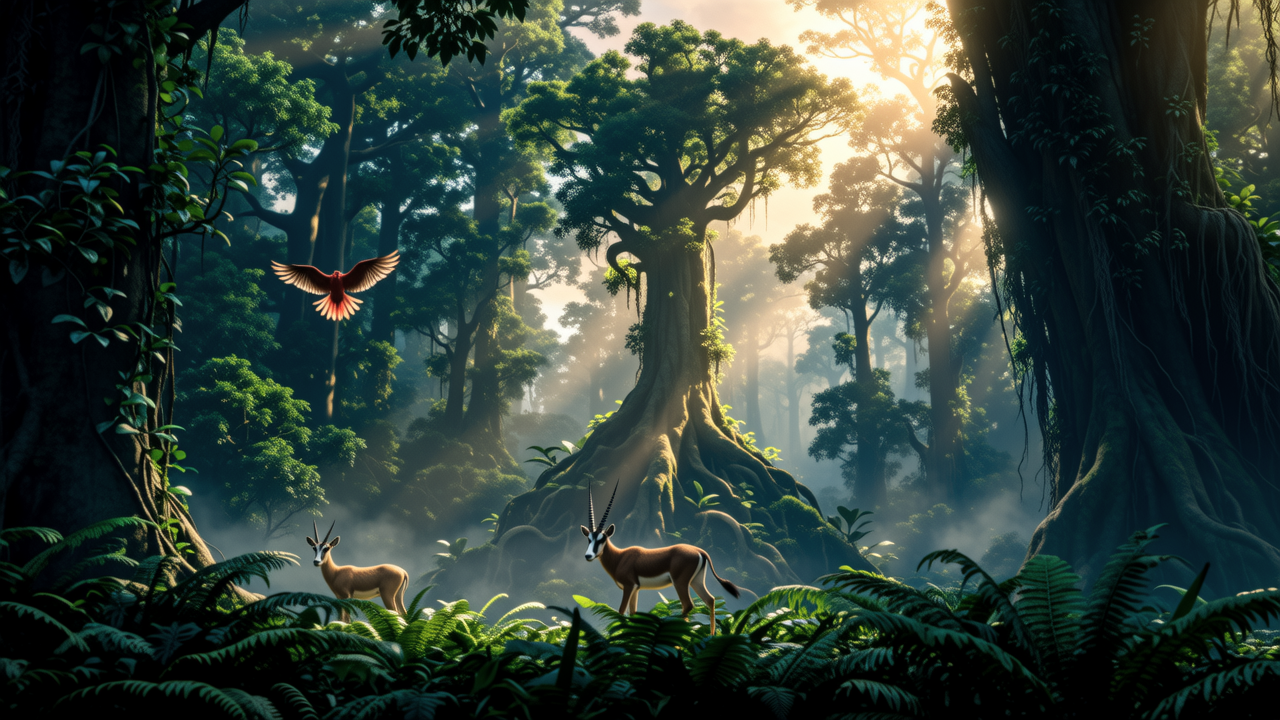 Congo's Primeval Forest: A Timeless Realm of Survival