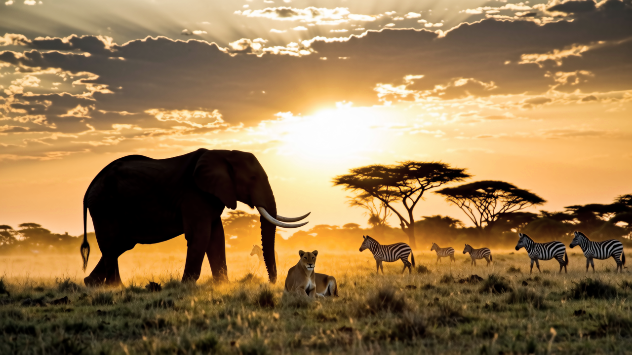 Savannah's Crucible: Life and Death in the African Wilderness