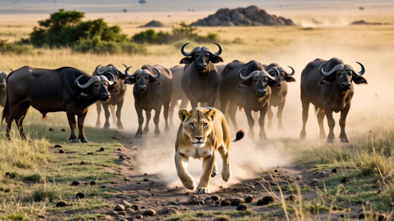Savannah's Apex Predators Face Fierce Prey Resistance