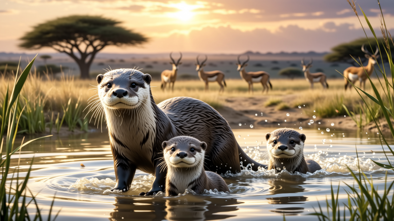 Otter Families: A Year of Survival and Discovery